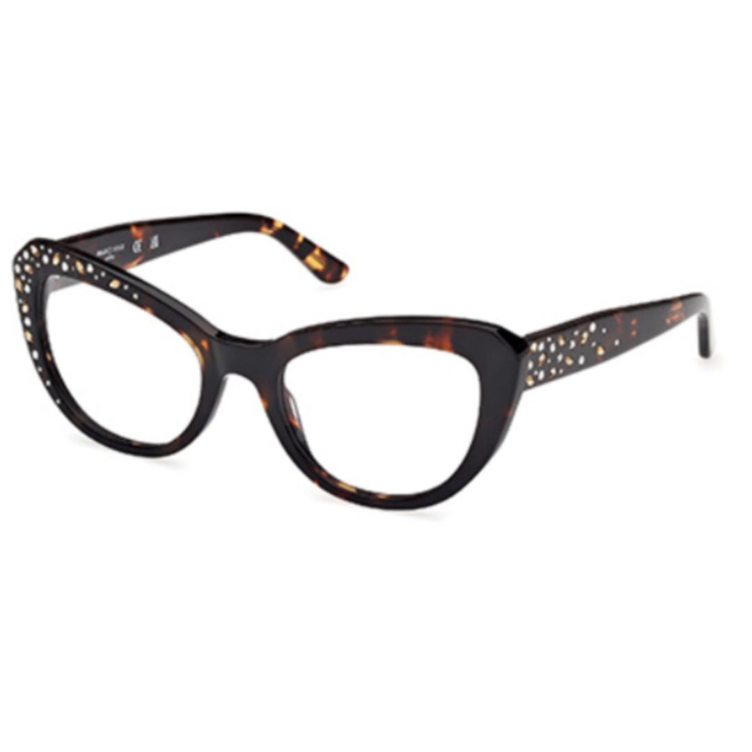 Guess By Marciano Gm50016 Tortoiseshell Cat-Eye Eyeglasses With Gold Stud Details