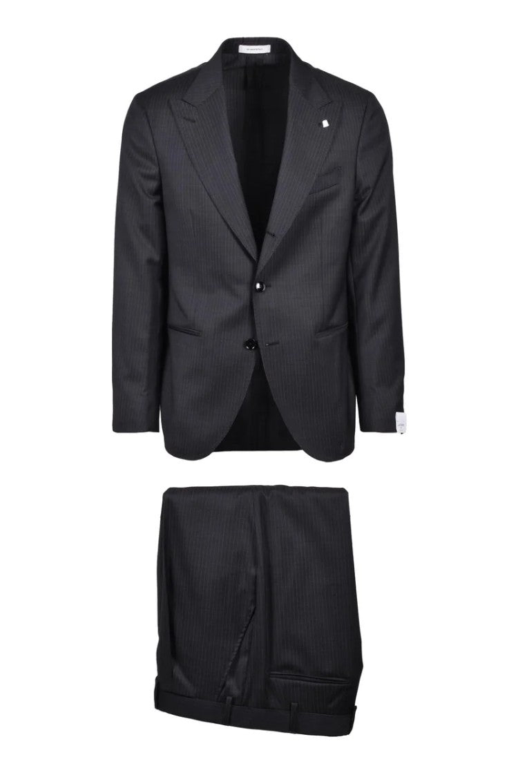 Alberto La Torre Virgin Wool Suit - Grey