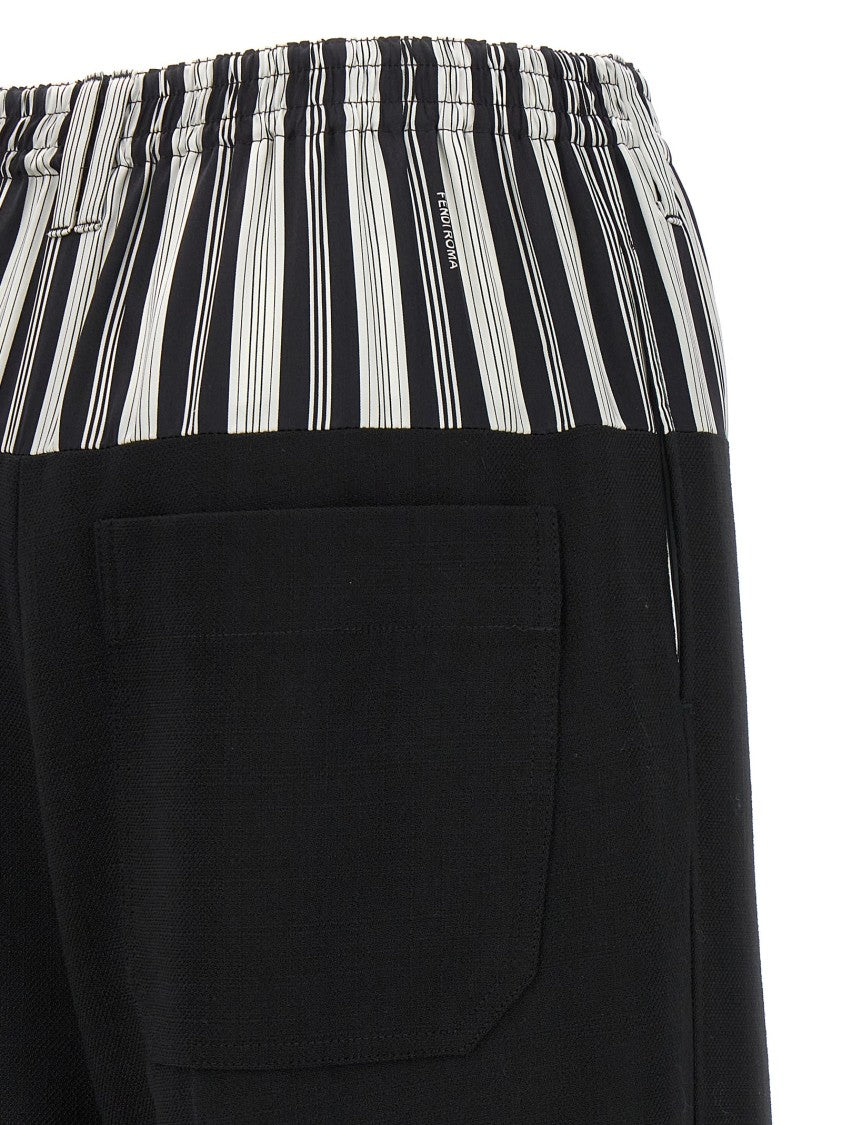 Fendi Basque Trompe L'oeil Pants