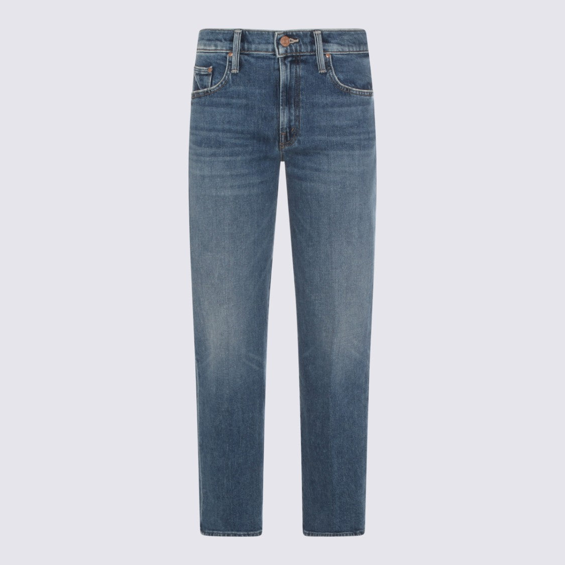 Mother High-Waisted Straight-Leg Jeans
