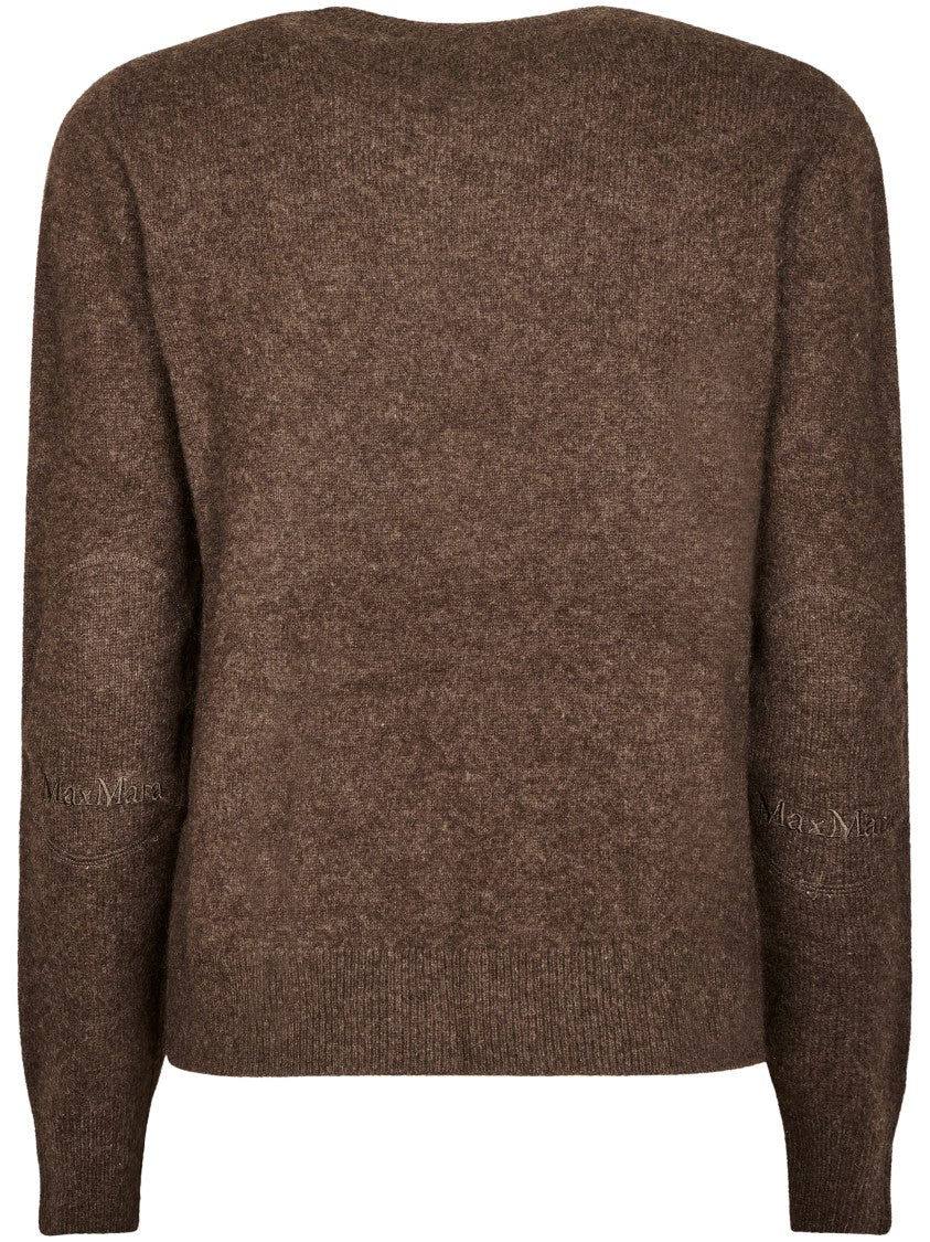 Max Mara Plush Round Neck Yak Wool Sweater