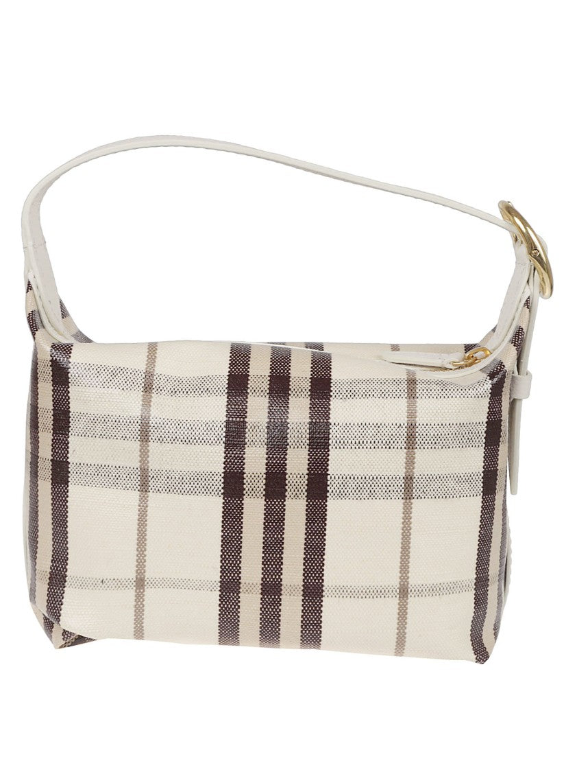 Burberry Coated Canvas Handbag
