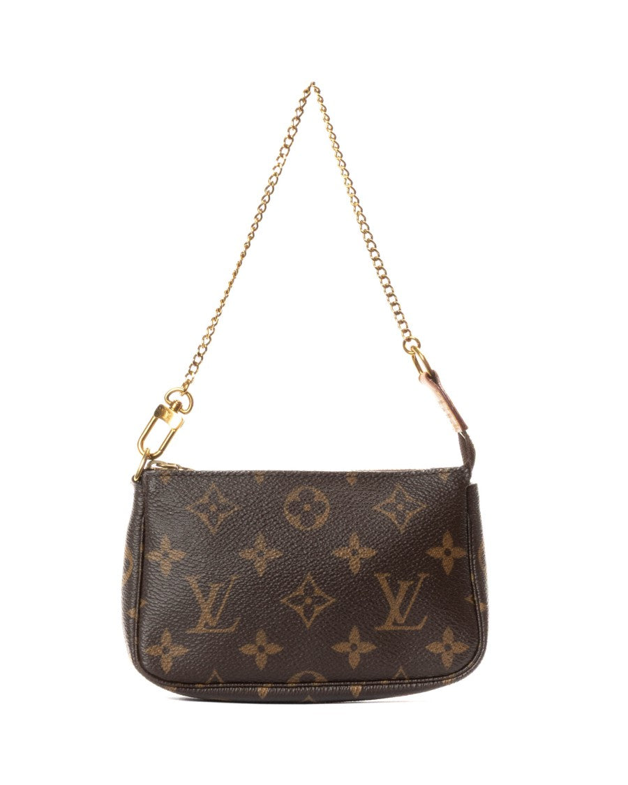 Louis Vuitton Brown Monogram Canvas Mini Accessoires Pouch