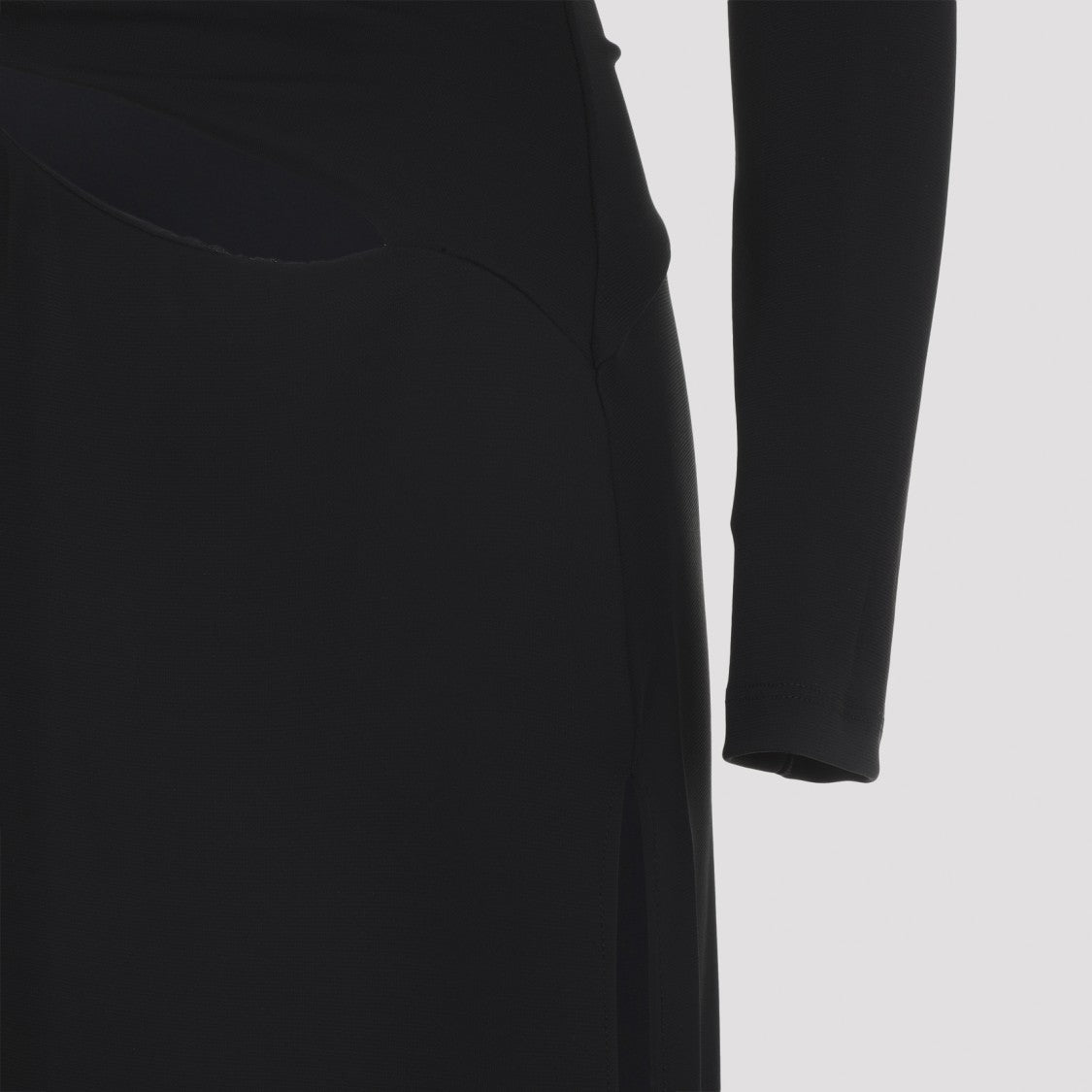 Elisabetta Franchi One-Shoulder Evening Dress With Cut-Out Waist