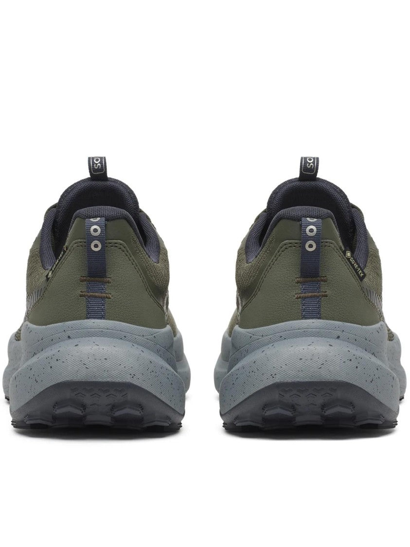 Saucony Olive Green Xodus Ultra 4 Gtx Vibram Trail Sneakers