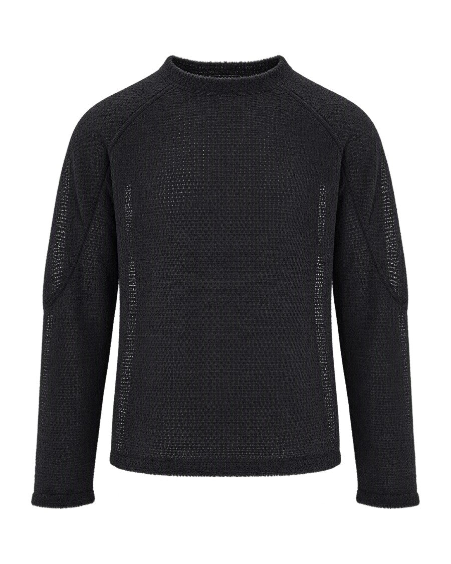 Satisfy Phantom Fuzzfleece Ad Grid Fleece Sweatshirt