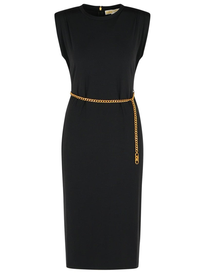 Michael Michael Kors Black Polyester Blend Dress