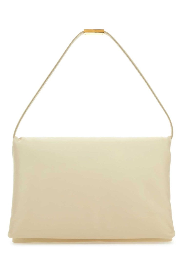 Marni Ivory Leather Shoulder Bag