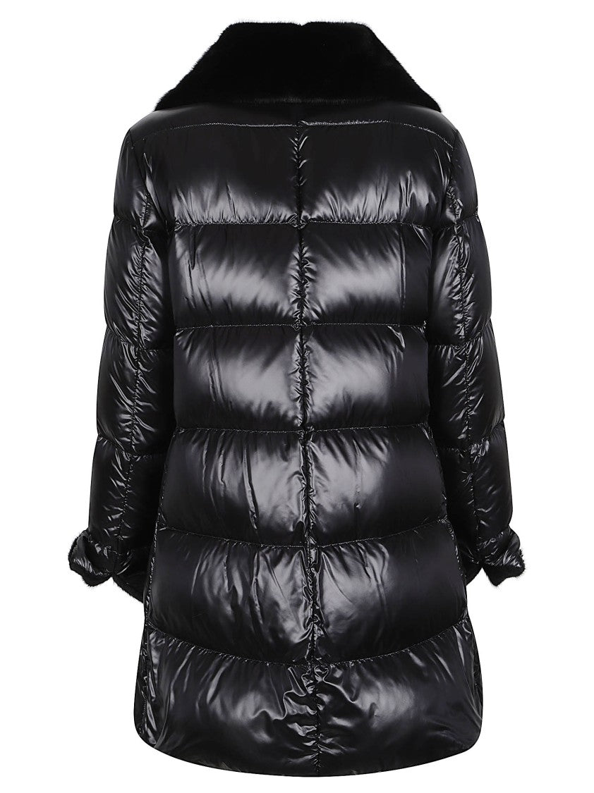 Herno A-Shape Nylon Ultralight Quilted Polyamide Down Jacket