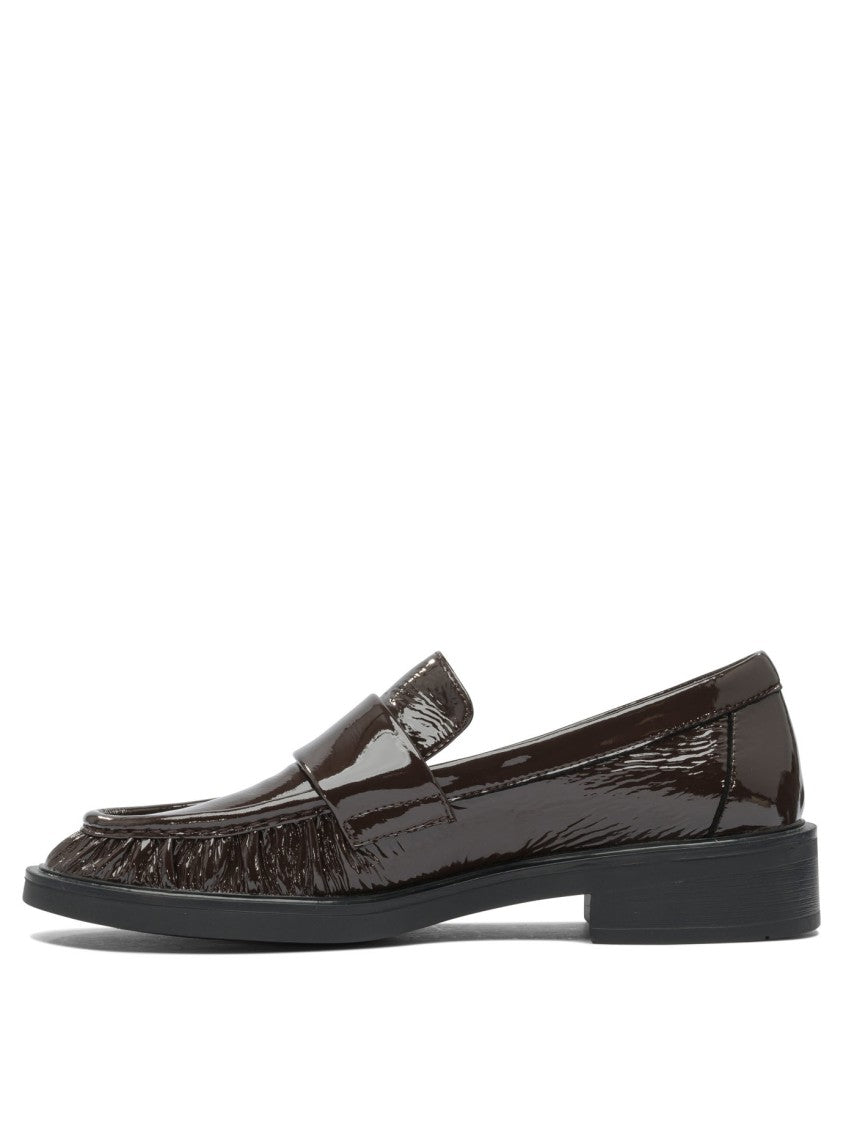 Strategia Glossy Leather Penny Loafers
