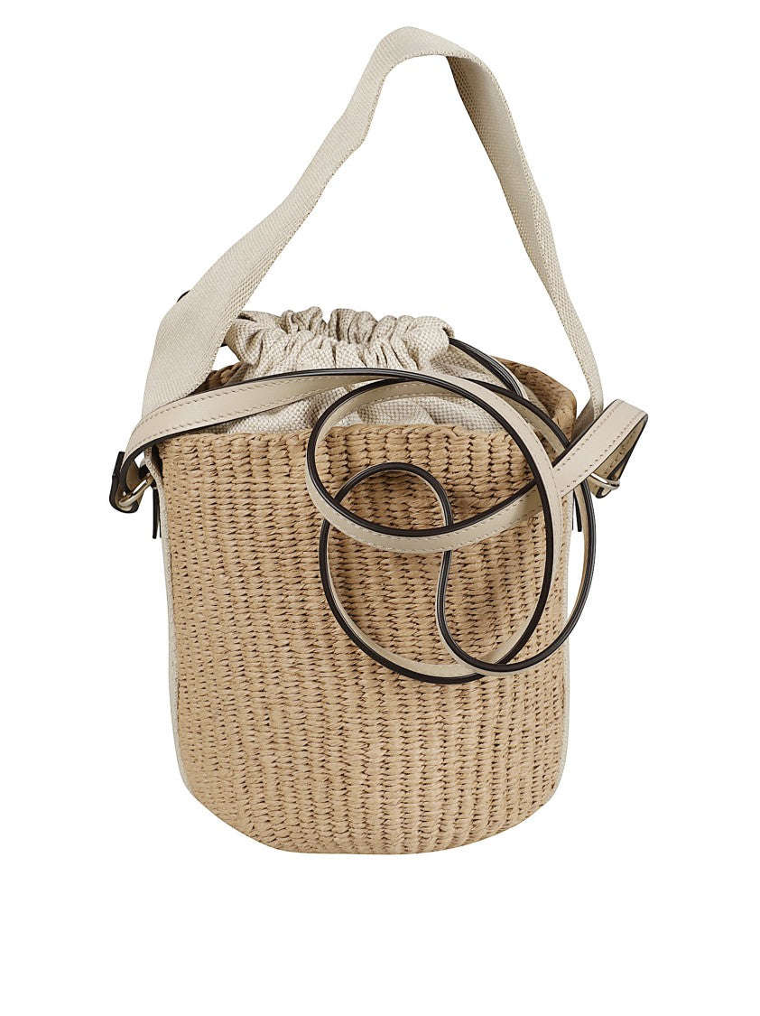 Chloé Bucket-Style Bag With Wide Fabric Shoulder Strap