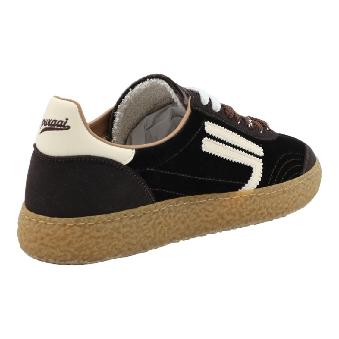 Puraai Textured Contrast-Accent Sneakers