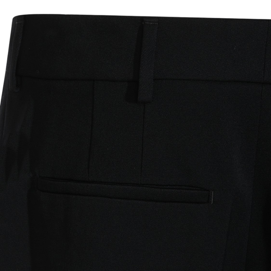 Saint Laurent Classic Structured Straight-Leg Pants