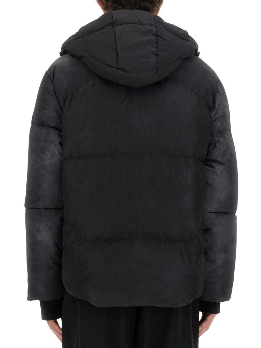 Jg1 Puffy Black Oversized Jacket