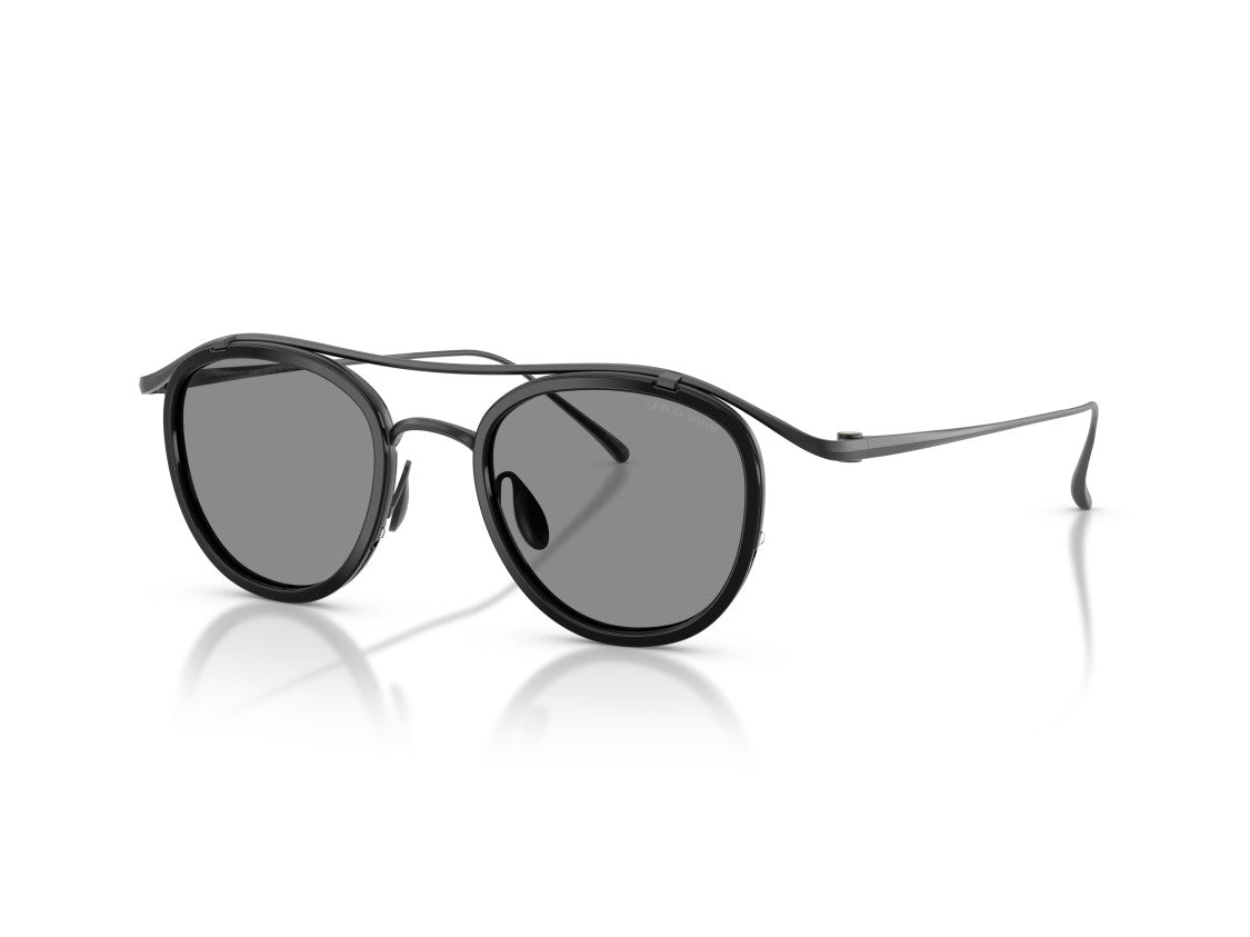 Giorgio Armani 0Ar6179t Titanium Double Bridge Sunglasses