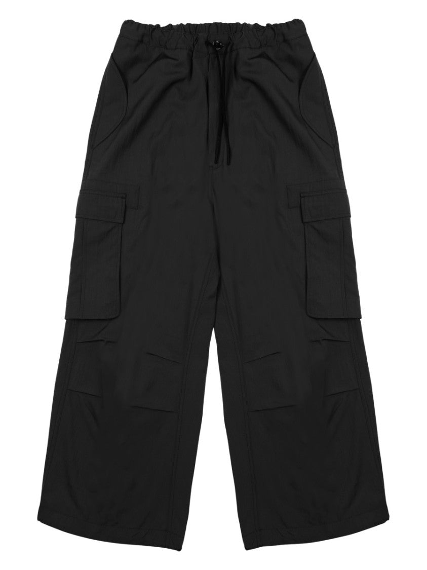 Nine In The Morning Lucien Wool Blend Drawstring Cargo Pants