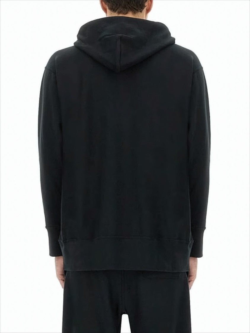 Undercover Black Zip-Up Hoodie With Double Zipper