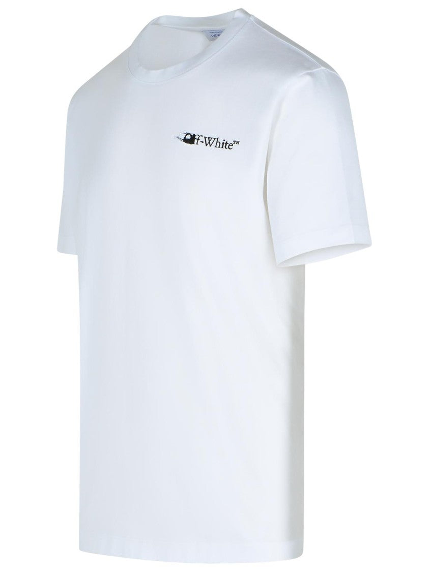 Off-White 'Ink Arrow' White Cotton T-Shirt
