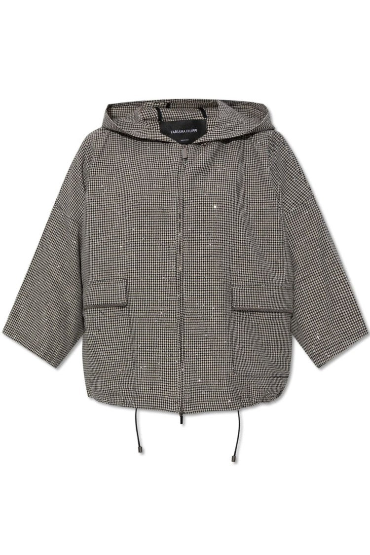 Fabiana Filippi Relaxed Fit Hooded Jacket