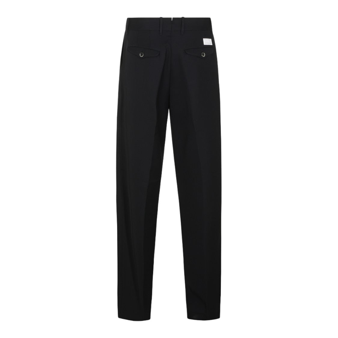 Nine In The Morning Tailored Flap Pocket Straight-Leg Pants