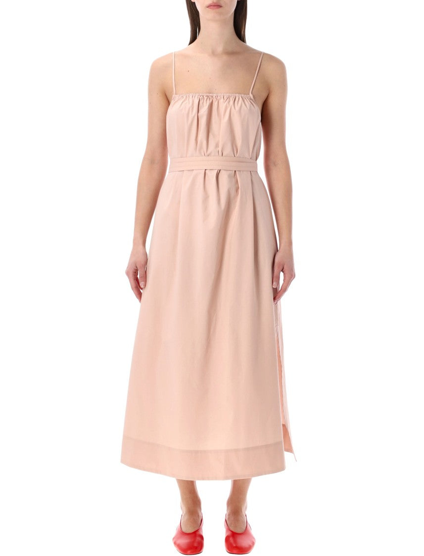 Soeur Heidi Arricciato Cotton Midi Dress