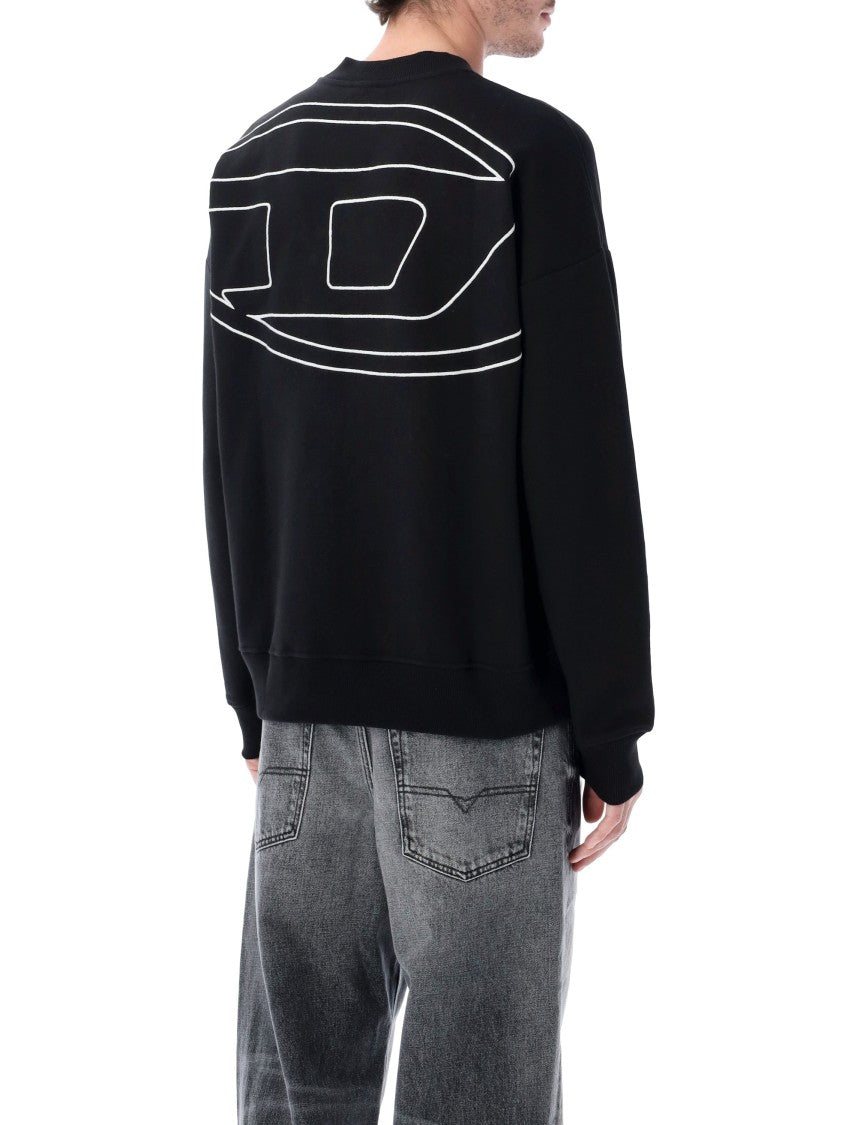 Diesel S Rob Megoval D Cotton Sweatshirt