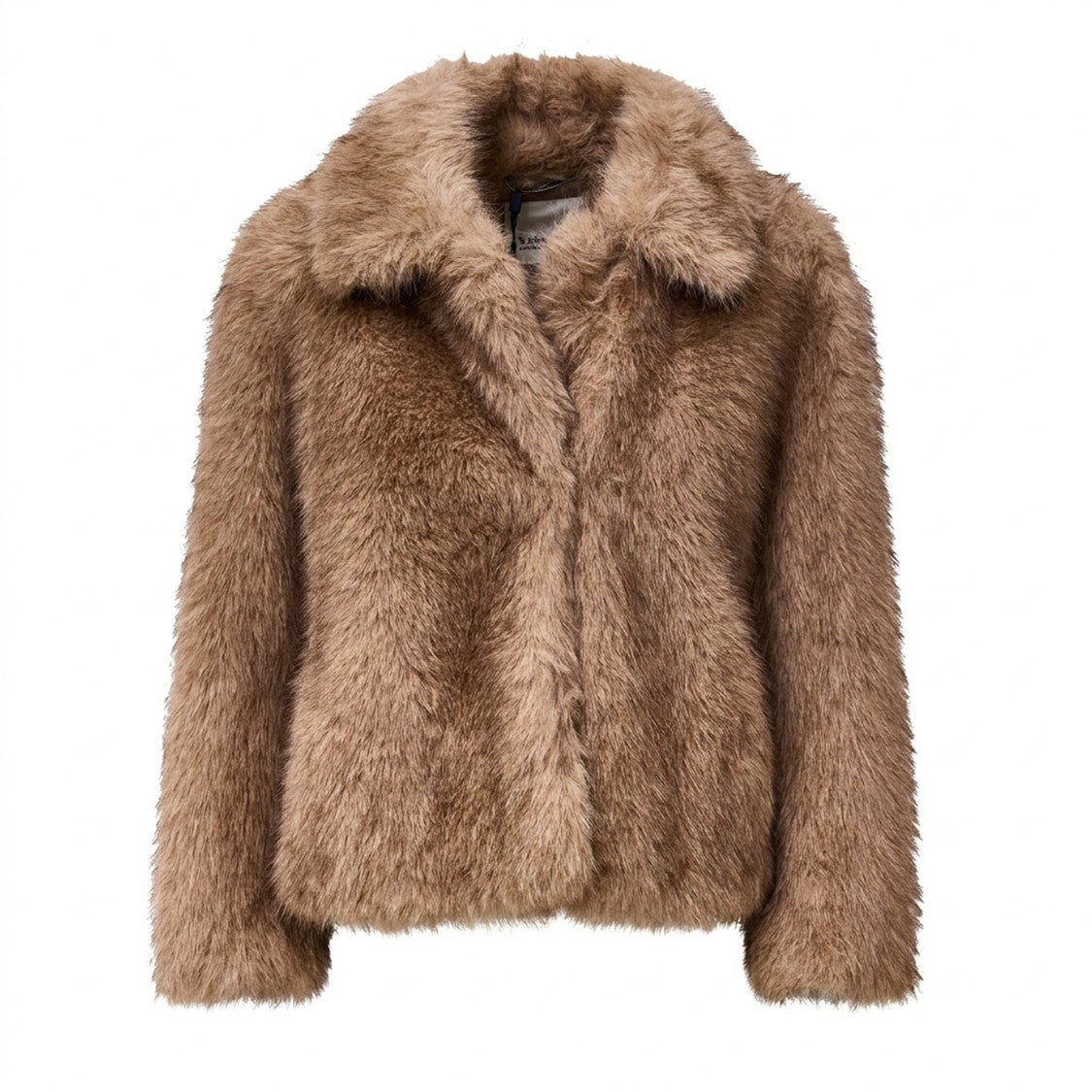 Max Mara Long-Haired Faux Shearling Coat