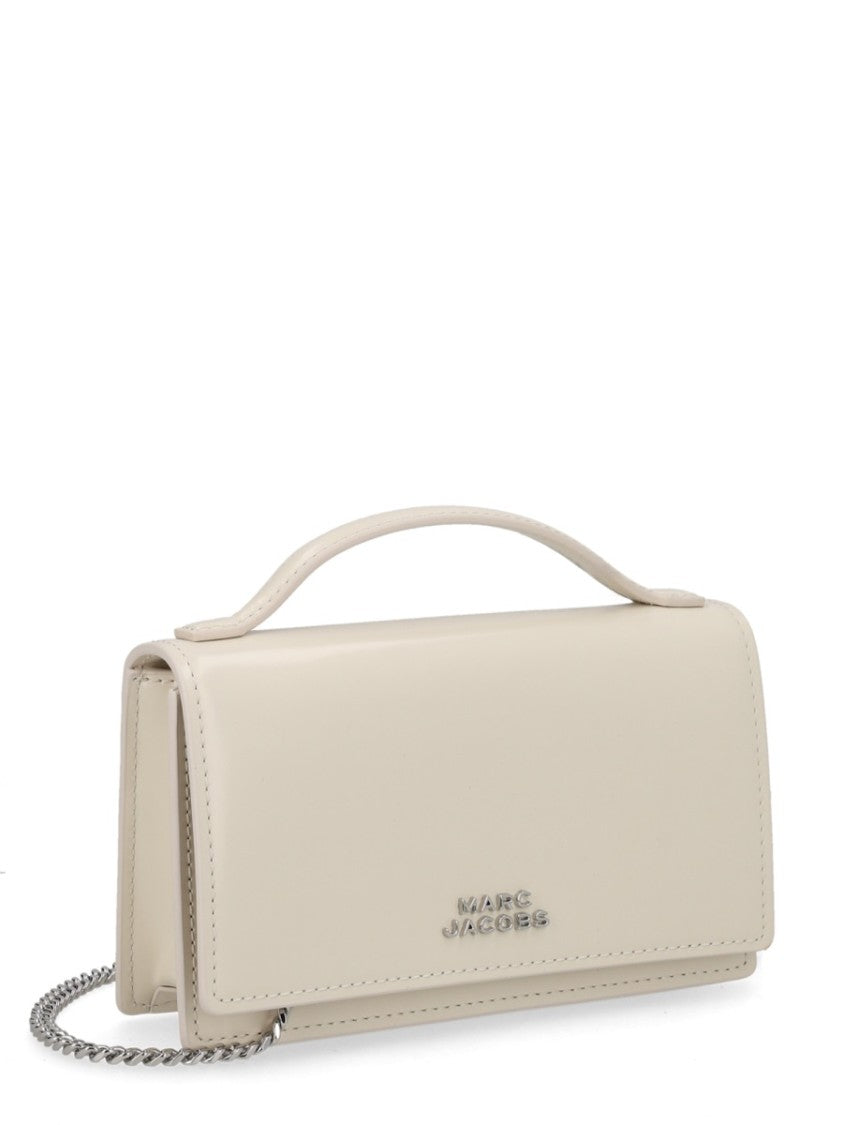 Marc Jacobs Rectangular Mini Shoulder Bag With Flap Closure