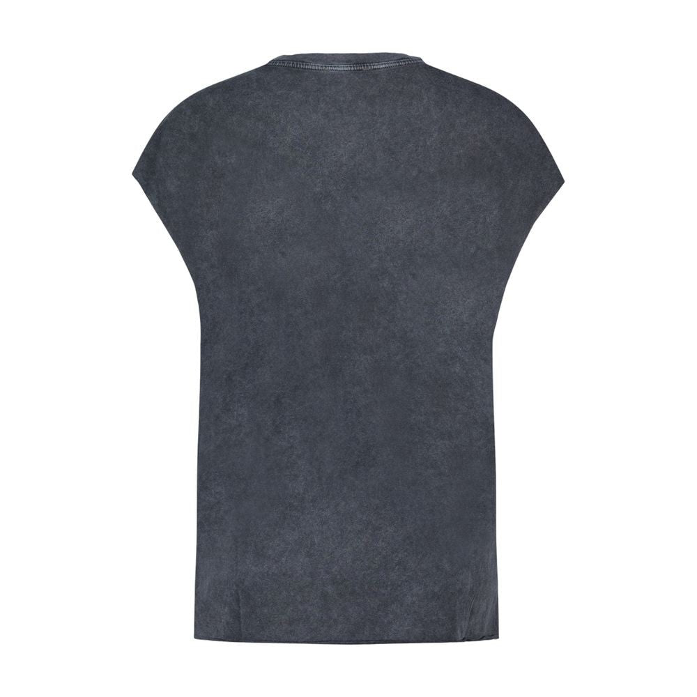 Zadig & Voltaire Cloe Hc Skull Strass T-Shirt - Cotton - Blue