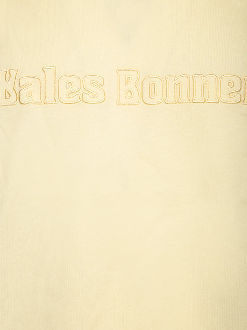 Wales Bonner Yellow Cotton T-Shirts