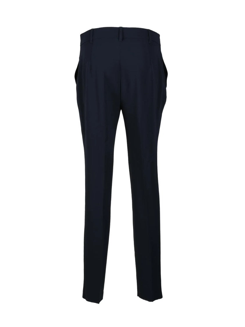 Max Mara Fluid Drape Trousers With Tailored Silhouette