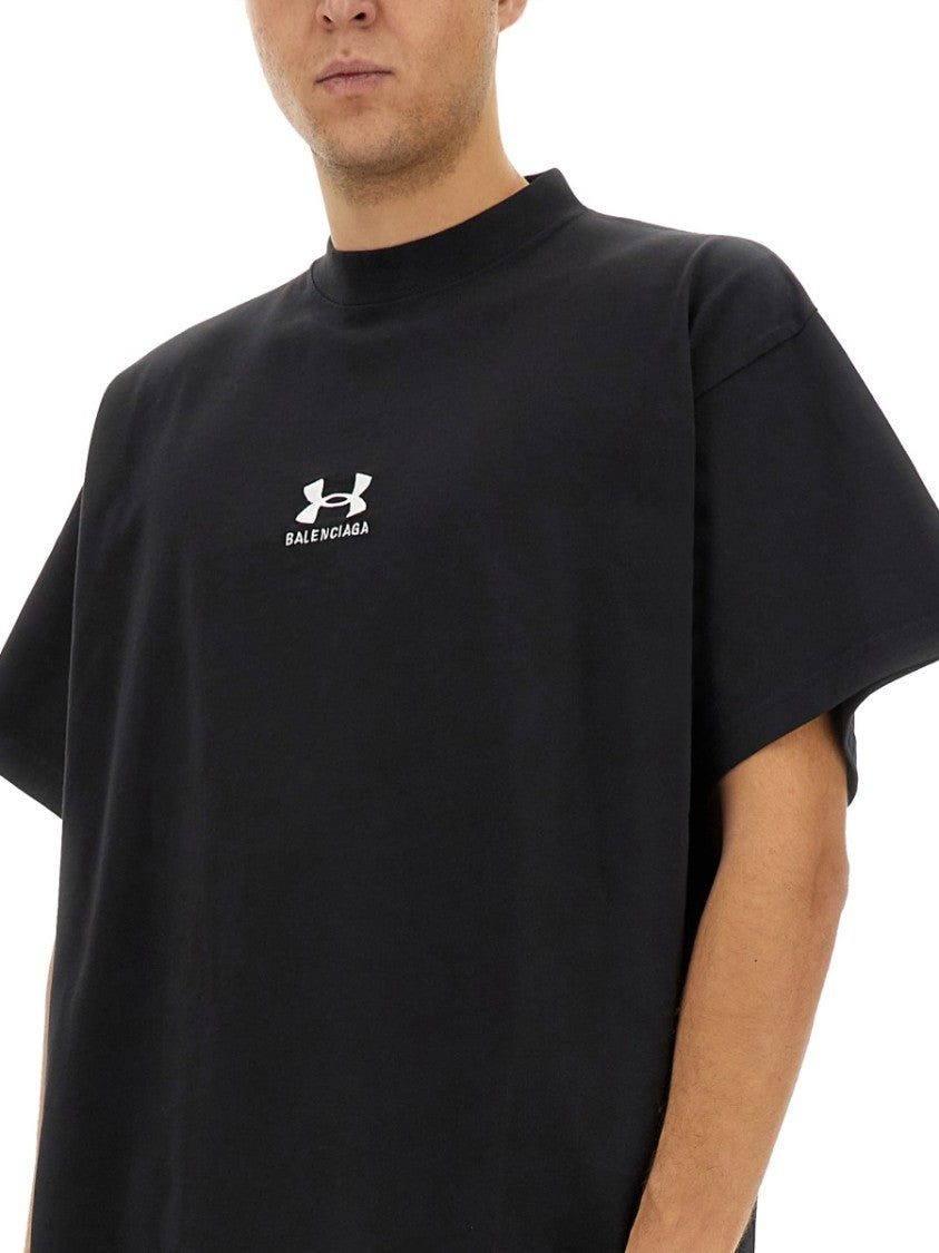 Balenciaga Relaxed-Fit Cotton Oversize T-Shirt