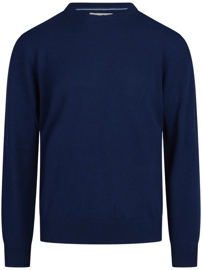 Mc2 Saint Barth Regent Wool Cashmere Crew Neck Sweater