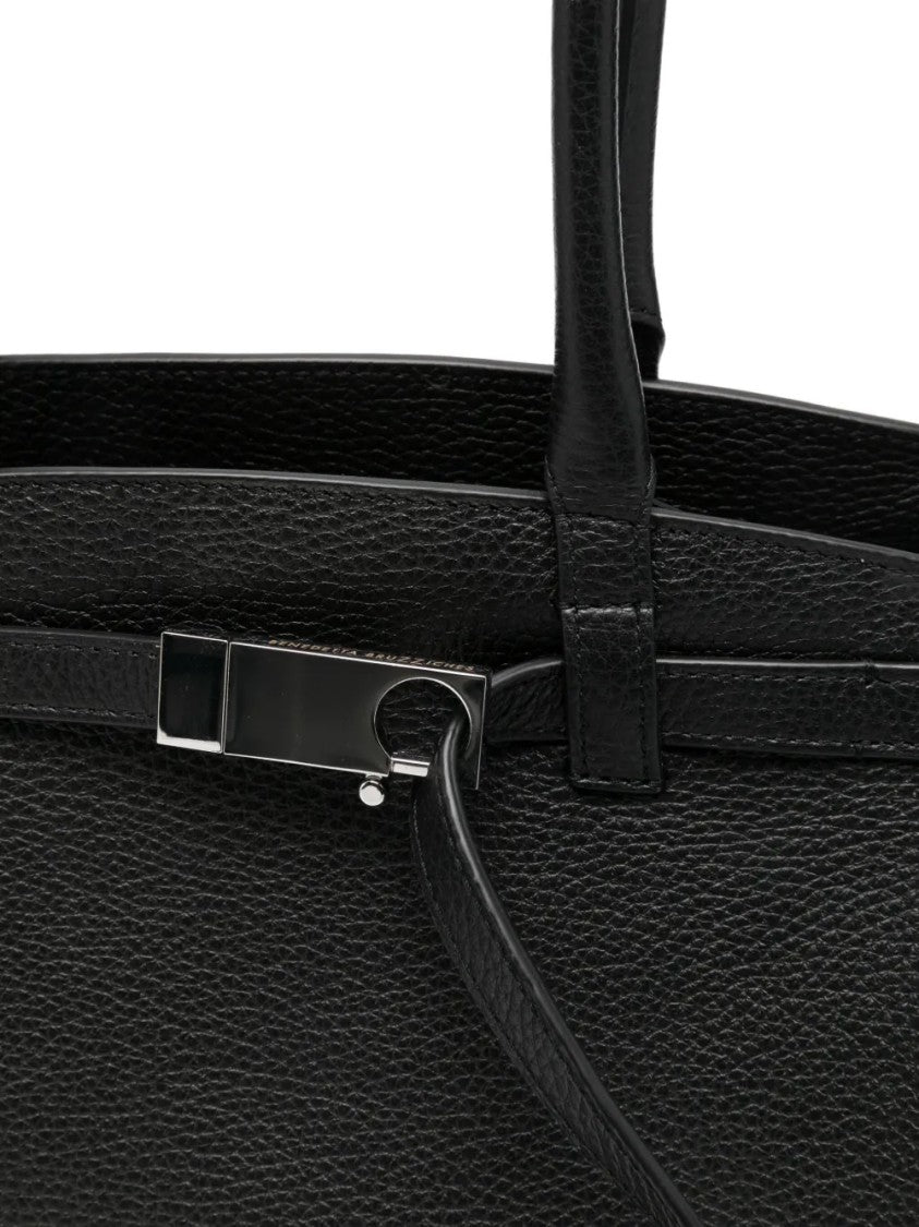 Benedetta Bruzziches Structured Detachable Shoulder Strap Minimalist Handbag