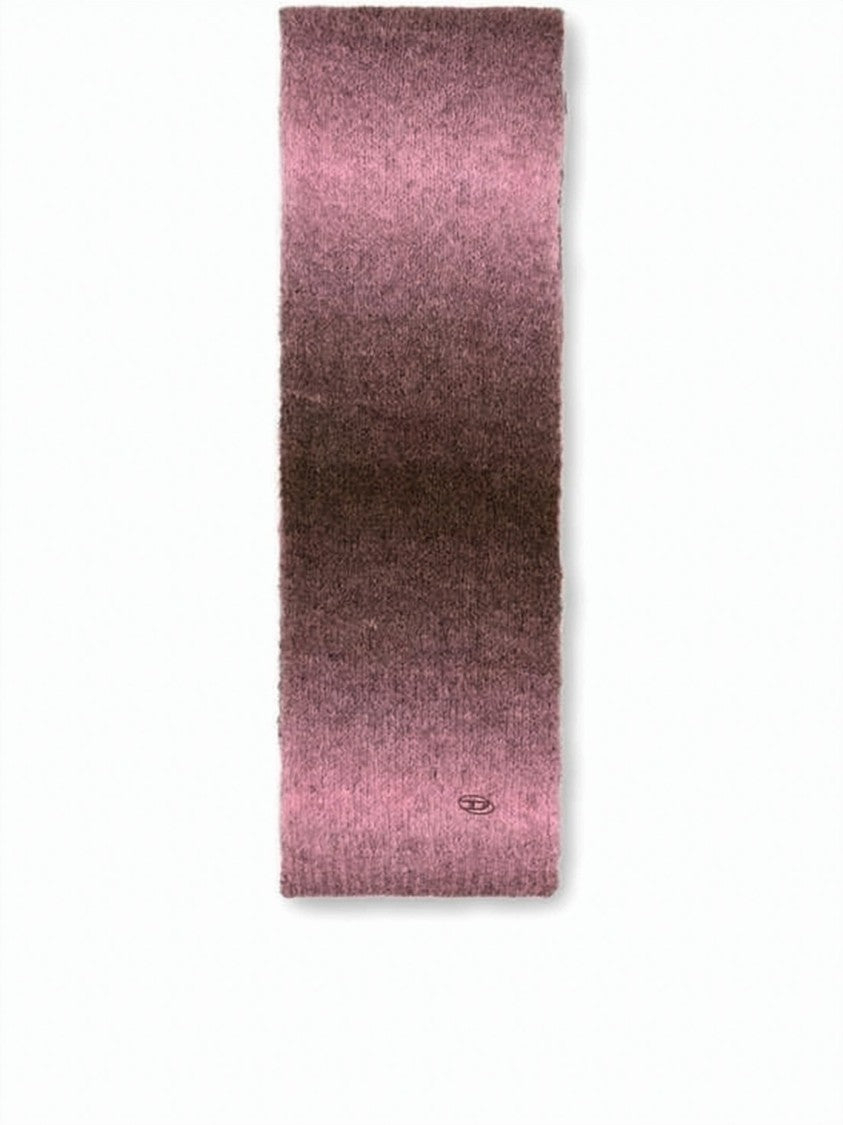Diesel Gradient Scarf With Fuzzy Texture