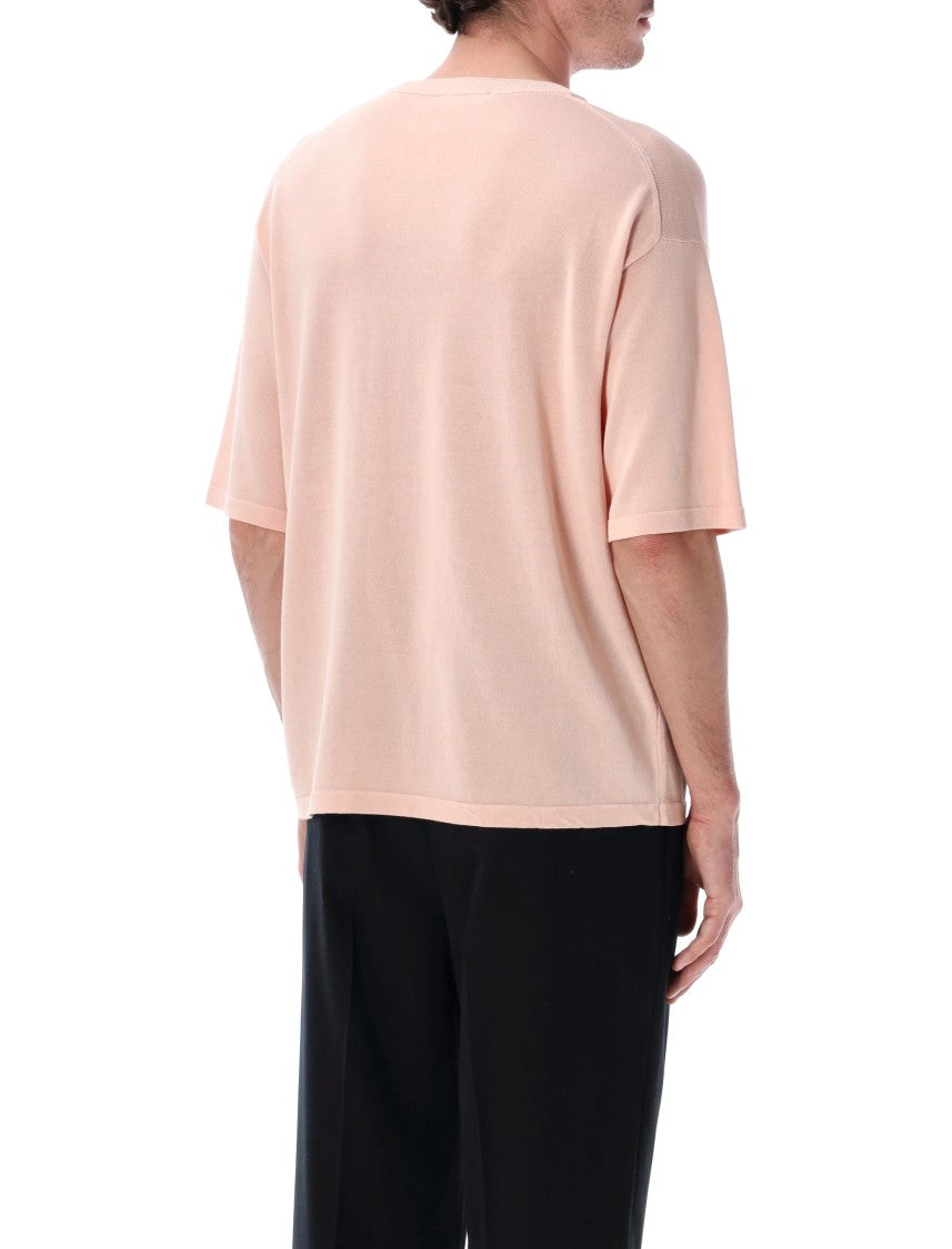 Roberto Collina Cotton Crepe Crewneck T-Shirt