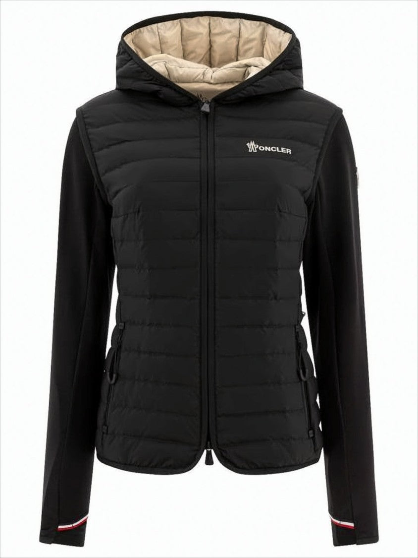 Moncler Quilted Padded Down Coat With Hood