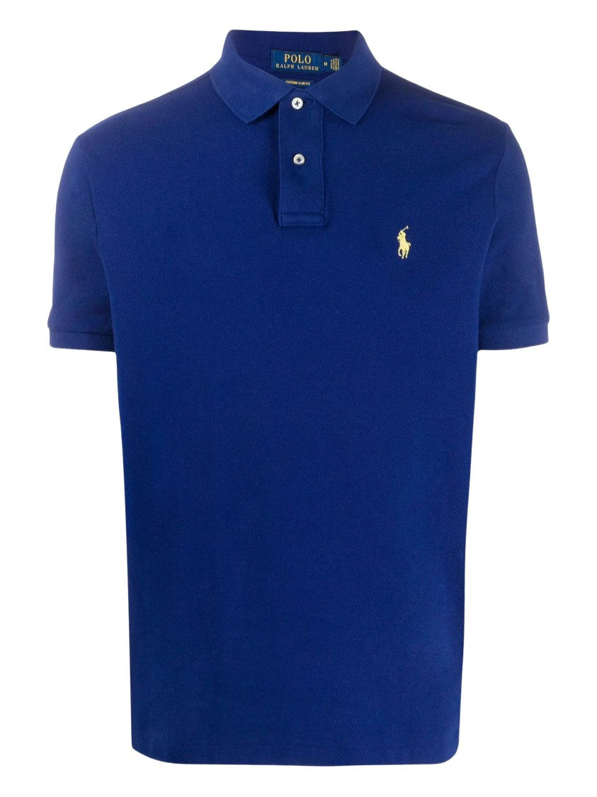 Polo Ralph Lauren Custom Slim Fit Cotton Piqué Polo Shirt