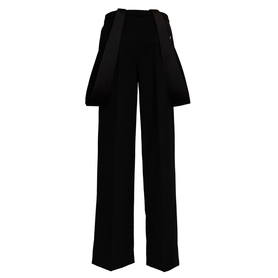 Dondup Kara Detachable Suspenders Wide-Leg Pants
