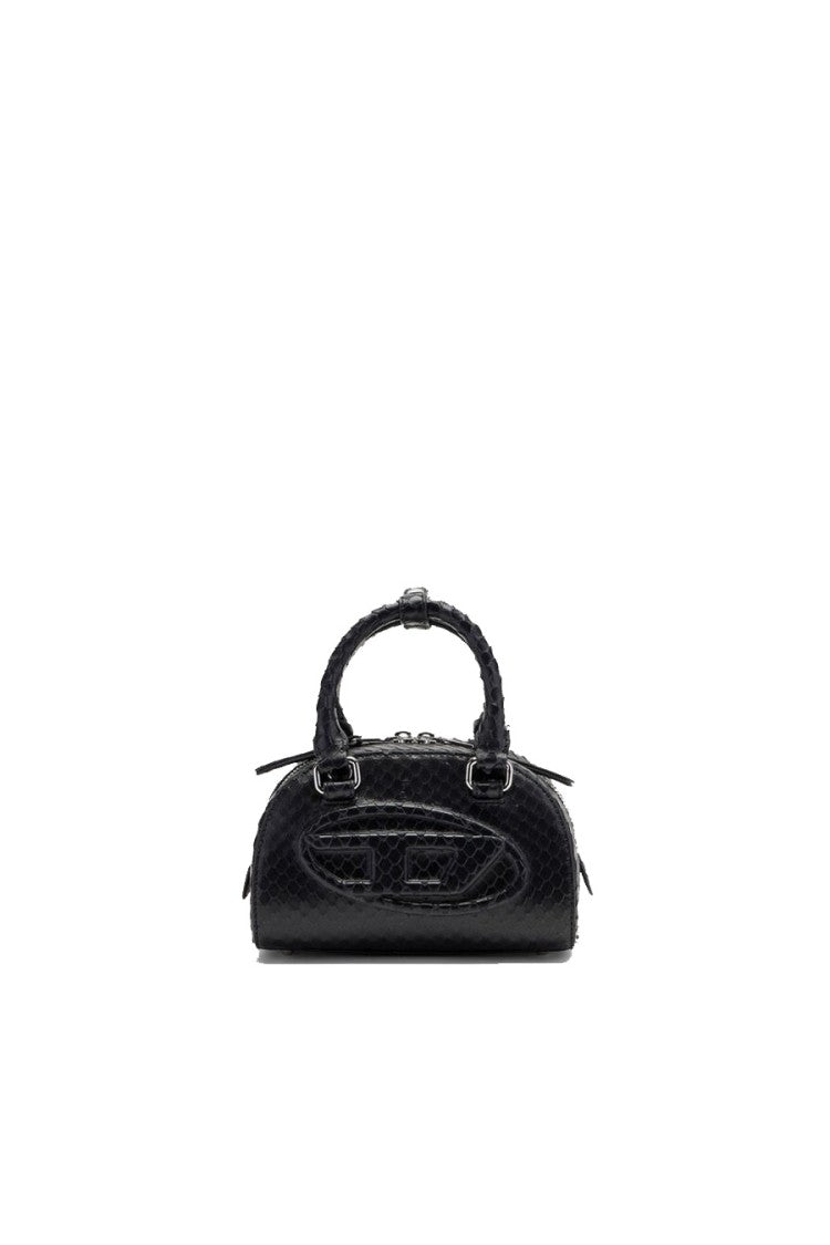 Diesel Black Leather Shoulder Bag