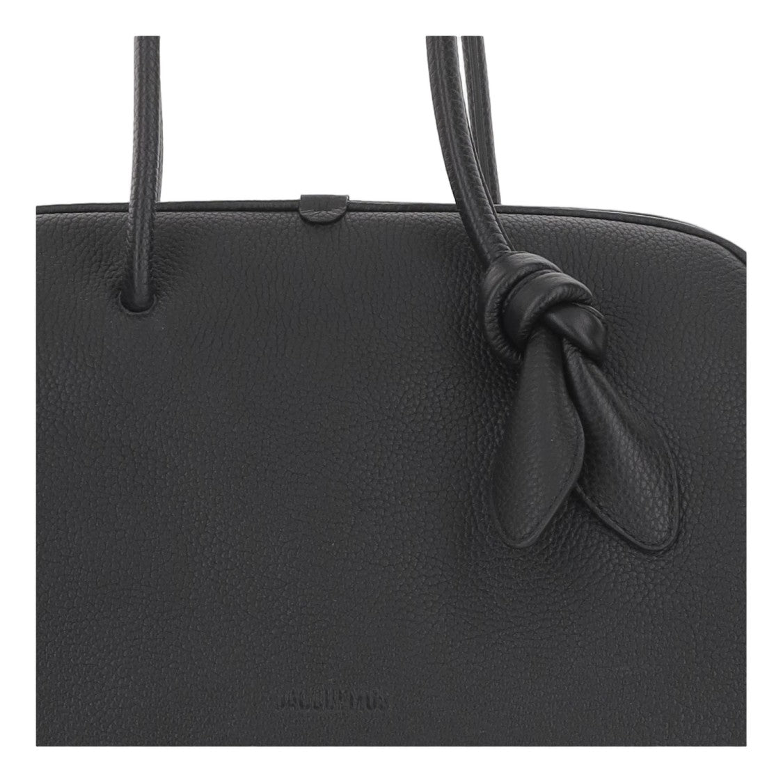 Jacquemus Textured Calfskin Leather Tourism Bag