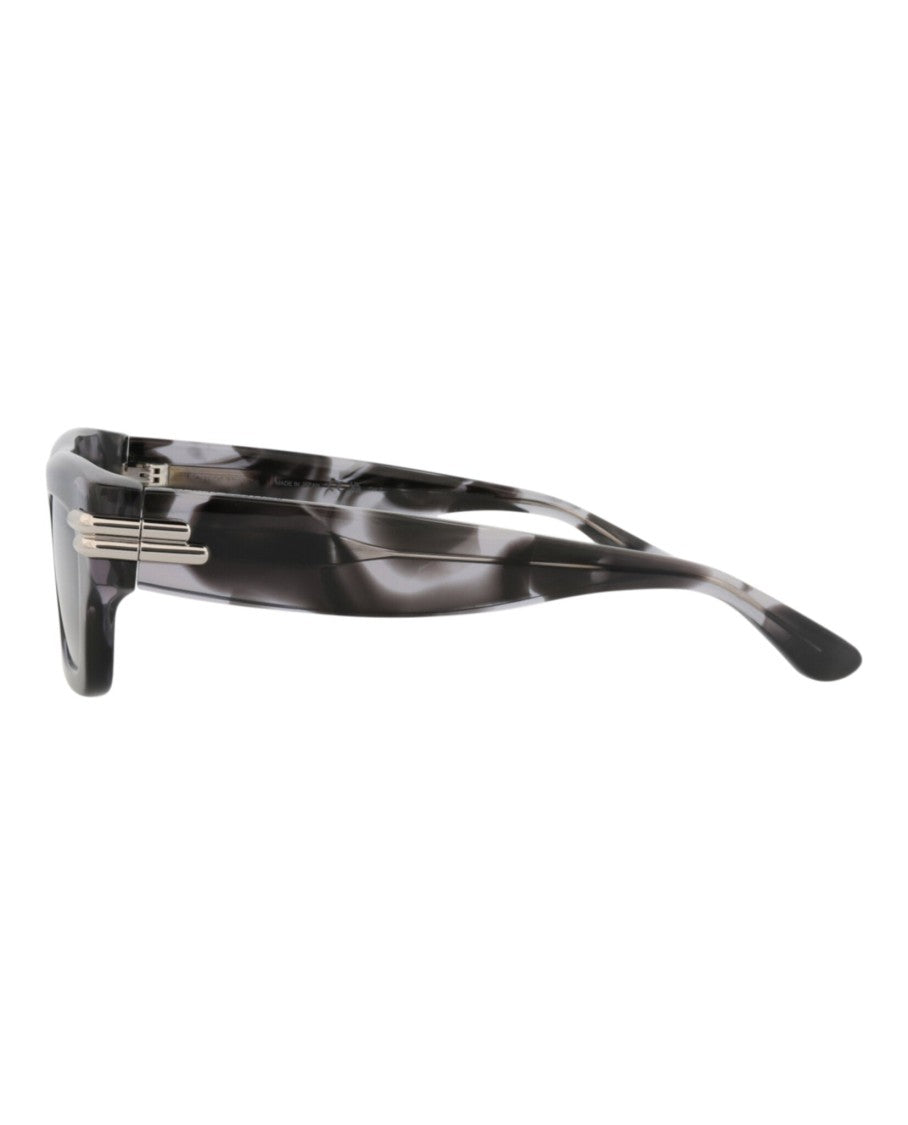 Bottega Veneta Square-Frame Recycled Acetate Sunglasses