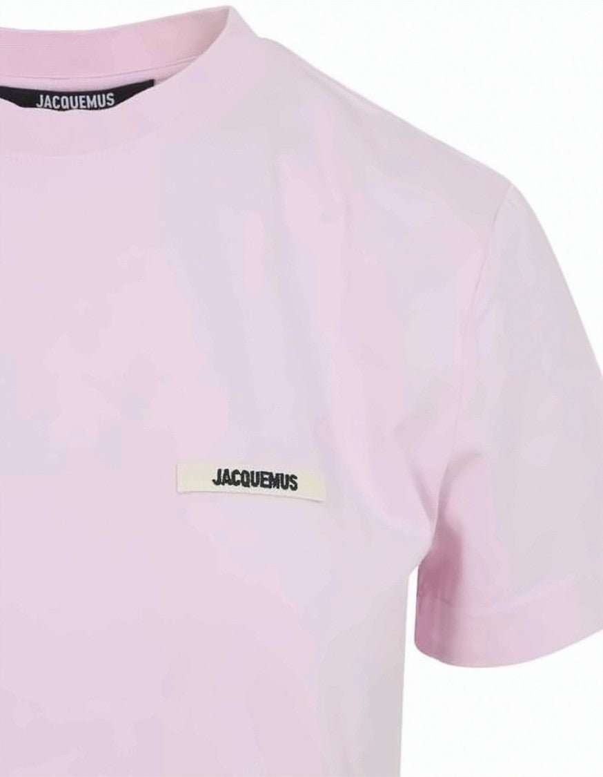 Jacquemus Pastel Lavender Crew Neck T-Shirt