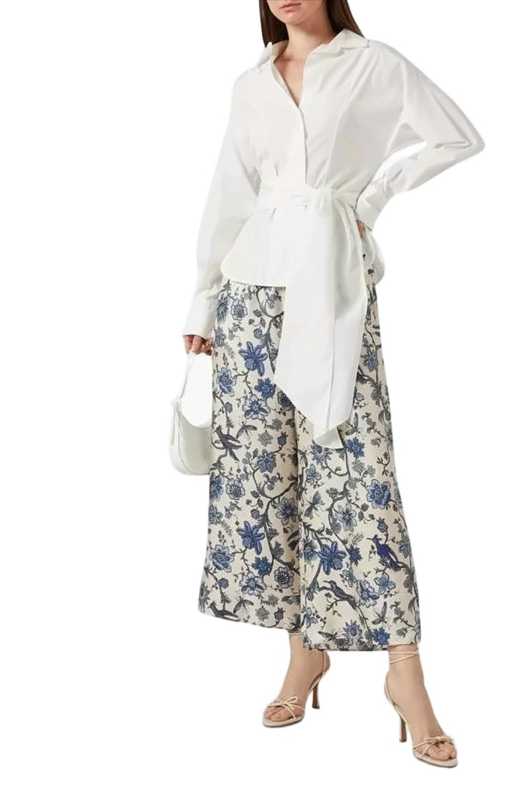 Max Mara Crisp White Cotton Shirt