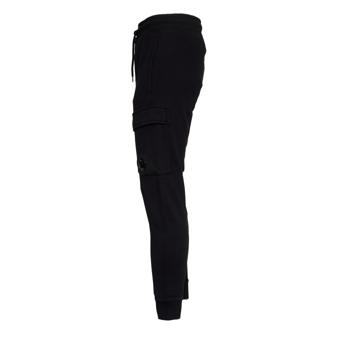 C.P. Company Cotton Diagonal Fleece Lens Sweatpants