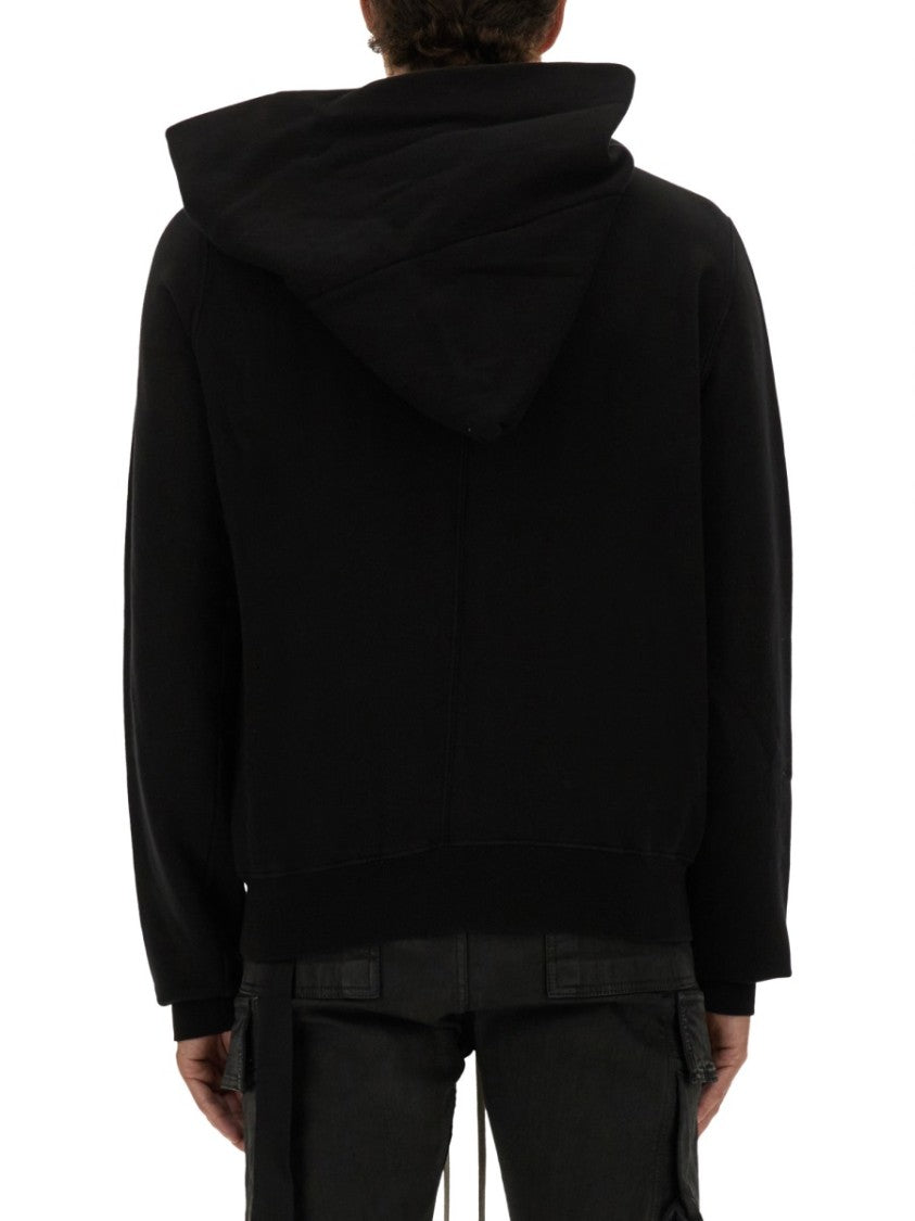 Drkshdw By Rick Owens Asymmetrical Zipper Sweatshirt