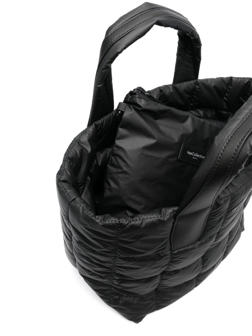 Veecollective Quilted Nylon Tote Bag