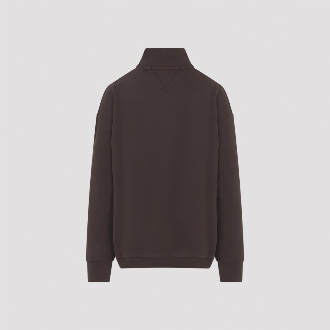 Pangaia Brown Cotton Sweatshirt