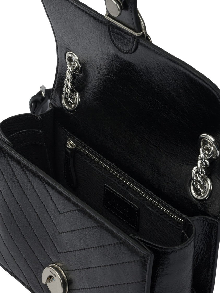 Pinko Calfskin Crossbody Bag