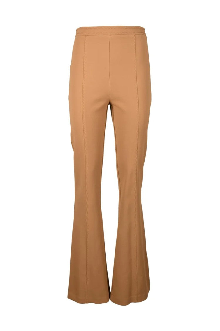 Elisabetta Franchi Stretch Trousers - Brown